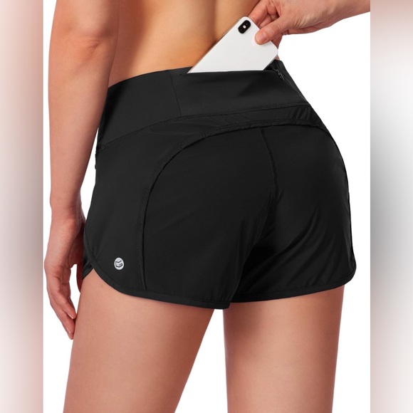 G Gradual Women's Running Shorts with Mesh Liner 3" - Picture 2 of 9